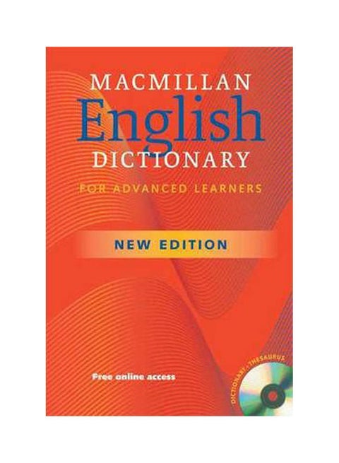 Macmillan English Dictionary For Advanced Learners. Paperback English by Nick Zhu - 2012