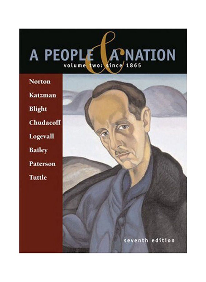 A People & A Nation Vol 2 Paperback English by Katzman, Blight, Chudacoff, - 1999 