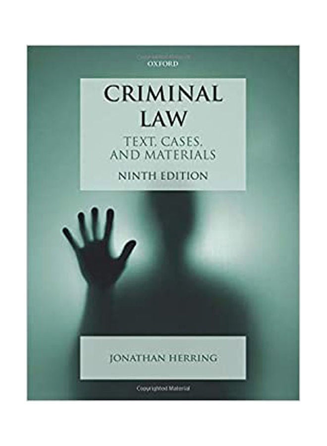 Criminal Law. Paperback English by Herring - 2005 