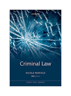 Criminal Law Paperback English by Padfield - 2008 