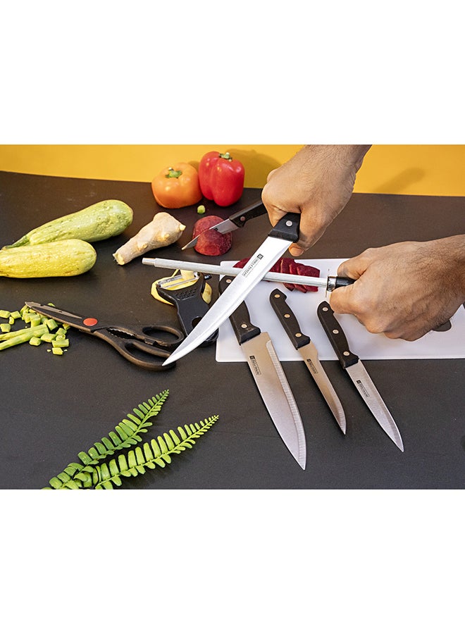 Royalford - 9Pcs Kitchen Tools Set Multi Color Stainless Steel Blades With Pp Handle - Image 1