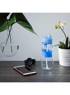 Royalford Water Bottle Blue/Clear 600ml  - Image 4