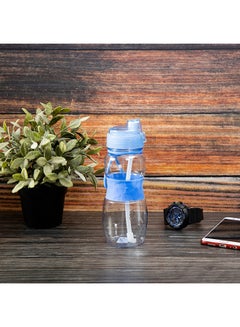 Royalford Water Bottle Blue/Clear 600ml  - Image 5