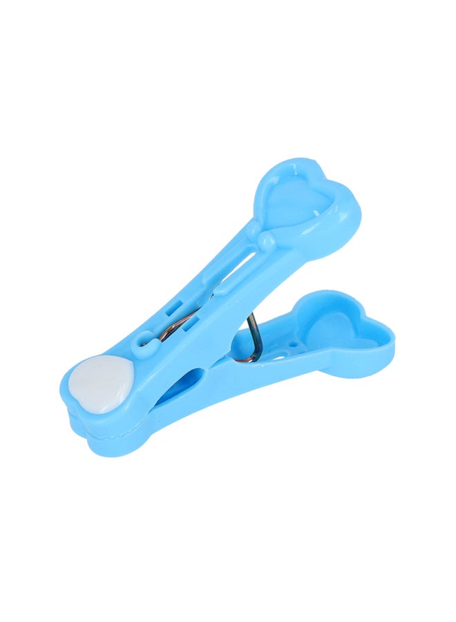 Royalford Clothes Clips Premium Quality Plastic Assorted Colors Multicolor 12Pcs Assorted Colours  - Image 3