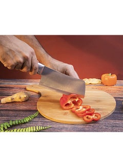 Royalford Cleaver Knife Silver/Black 30x7.3x2.2cmcm  - Image 4