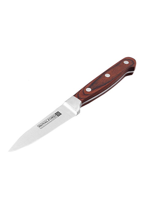 Paring Knife Brown/Silver 3.5inch