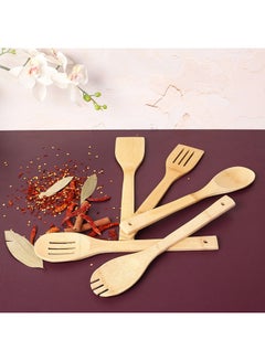 Royalford 5-Piece Kitchen Tool Set Beige standard  - Image 4