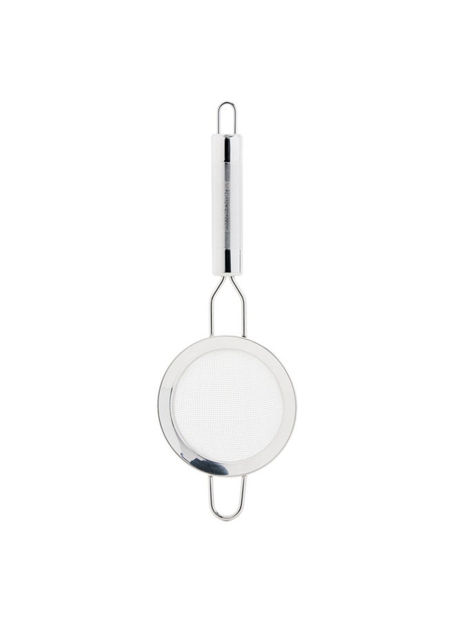 Royalford 10.3 Cm Stainless Steel Strainer 29.5X10 Cm Silver 10.3cm  - Image 1