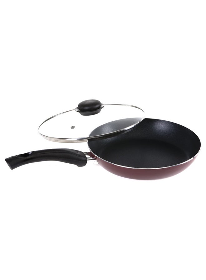 Royalford - Fry Pan With Lid Black 28 cmcm - Image 1
