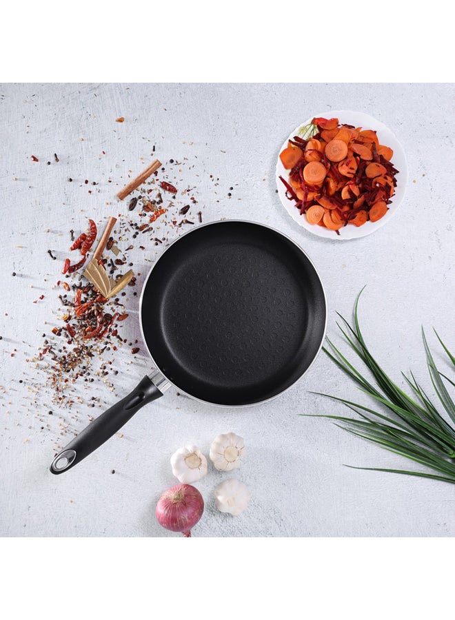 Royalford - Aluminium Frying Pan Red/Silver/Black 26 CMcm - Image 1