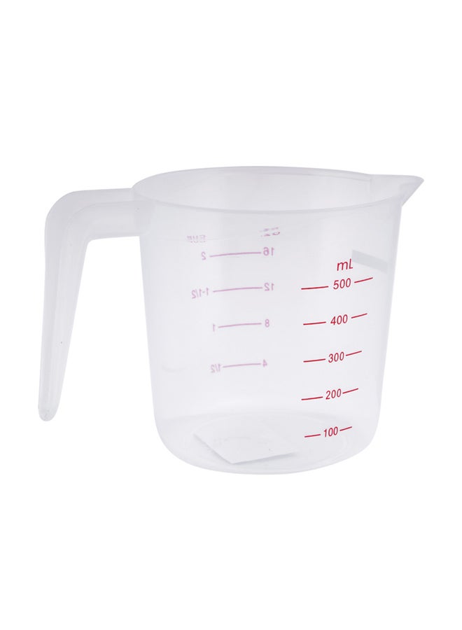 Royalford - Liquid Measuring Cup Clear/Red 500ml - Image 1