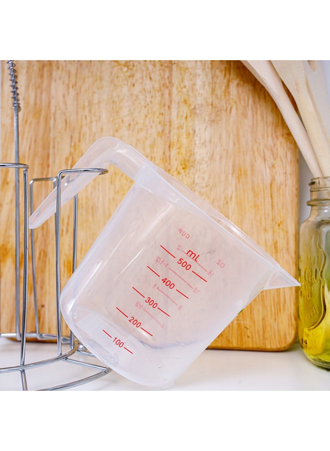 Royalford - Liquid Measuring Cup Clear/Red 500ml - Image 1