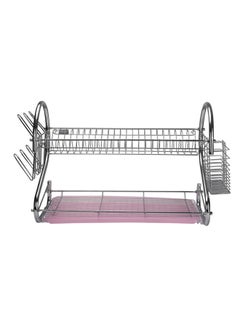 Royalford Stainless Steel Dish Rack Silver L  - Image 2
