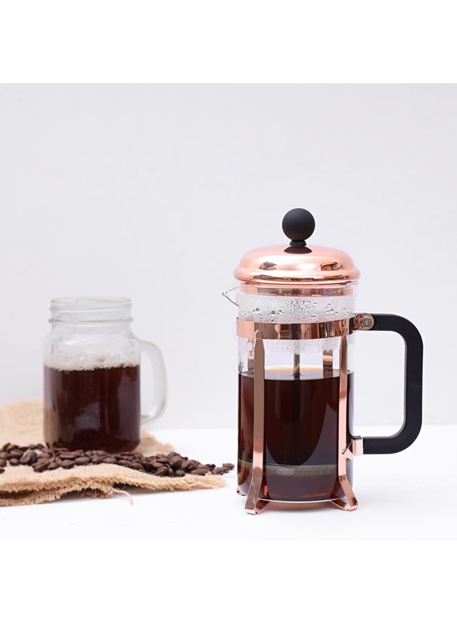 French Press Clear/Rose Gold/Black 600ml - v1637420794/N17948816A_5