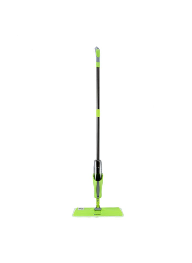 Royalford Royal Bright Spray Mop 100% Microfiber Mop Head Refillable Bottle Green  - Image 1