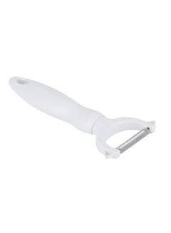 Royalford Stainless Steel Y-Peeler Premium Quality Dishwasher Safe MarksAndStain Resistant Ergonomic Design White 8x17cm  - Image 2