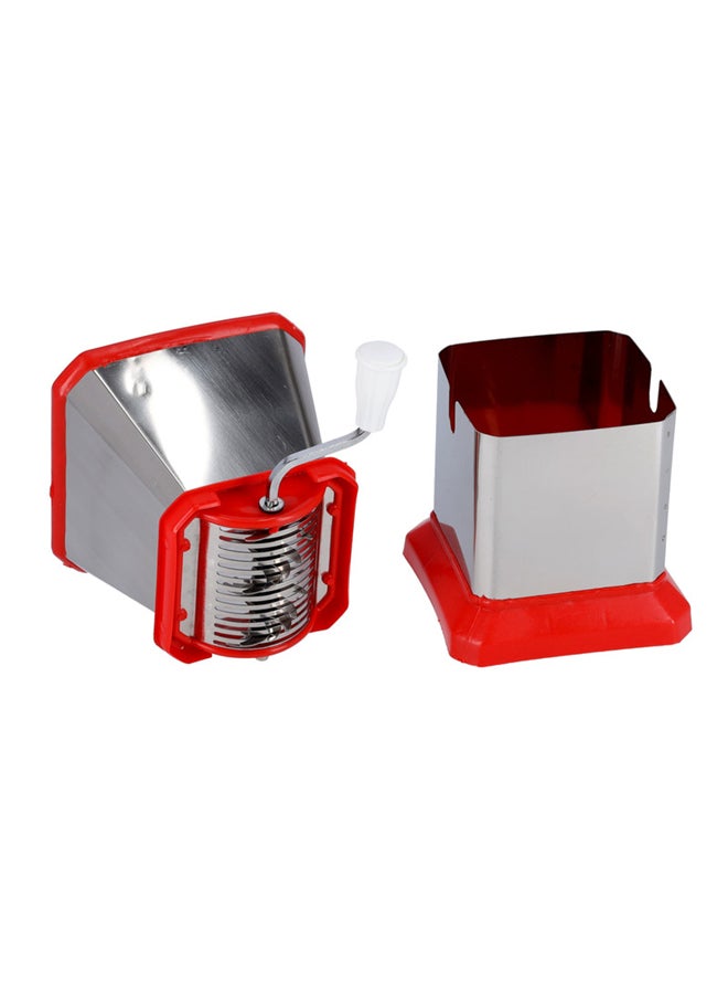 Royalford Stainless Steel Chilly Cutter Silver/Red 20.5x11x11.3cm  - Image 1