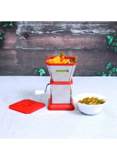 Royalford Stainless Steel Chilly Cutter Silver/Red 20.5x11x11.3cm  - Image 5