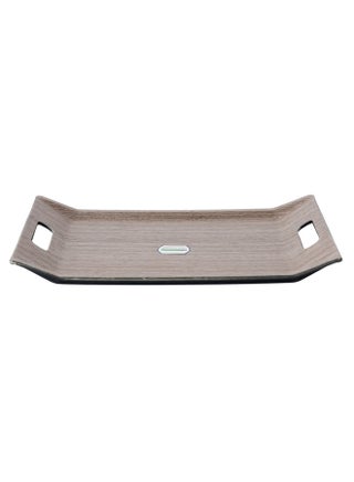 Wooden Coated Serving Tray 46 X 31 Cm Non Skid Surface High Grade Polymer - v1637420838/N35033925A_1