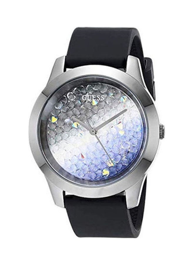 GUESS Women's Leather Analog Watch W1223L4 Stainless Steel Analog Watch 1791456 - Image 2