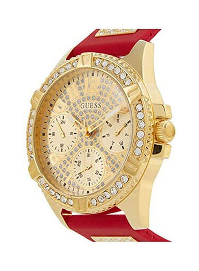 GUESS Women's Leather Analog Watch Gw0045L2 Stainless Steel Analog Watch R8873627005 - Image 2