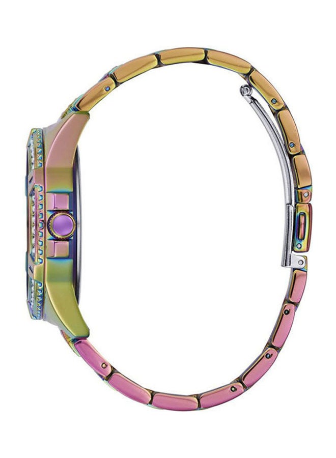 جس ساعة أنالوج من الفولاذ المقاوم للصدأ Gw0044L1 مع مجموعة أنالوج W0366G1 مقاومة للماء - Image 3