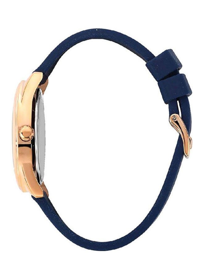 GUESS Women's Silicone Analog Watch W0911L6 With Men'S Stainless Steel Analog Watch R8873618007 - Image 3