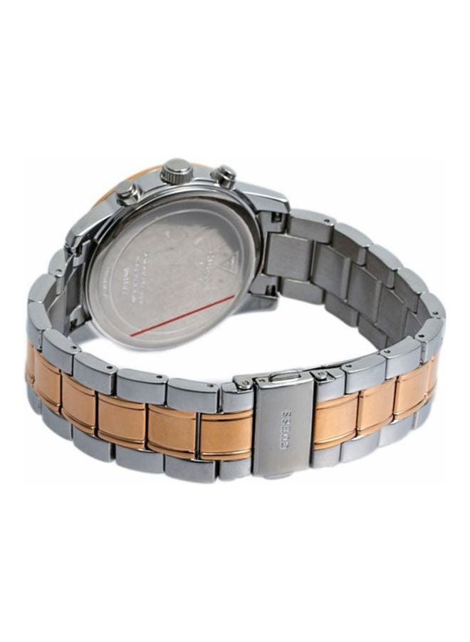 GUESS women Stainless Steel Analog Watch W0448L4 With Men'S Casual Mega Chief Chronograph Analog Watch Dz4329 - Image 2