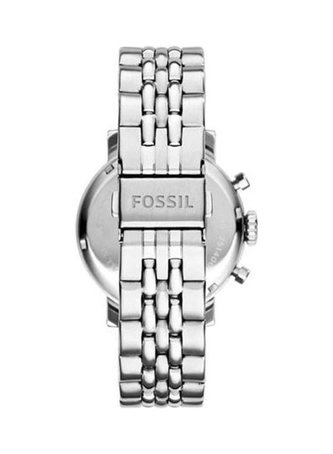 FOSSIL - Women's Original Boyfriend Water Resistant Analog Watch Es2198 With Pinnacle Chronograph Watch W0673G3 Set - Image 1