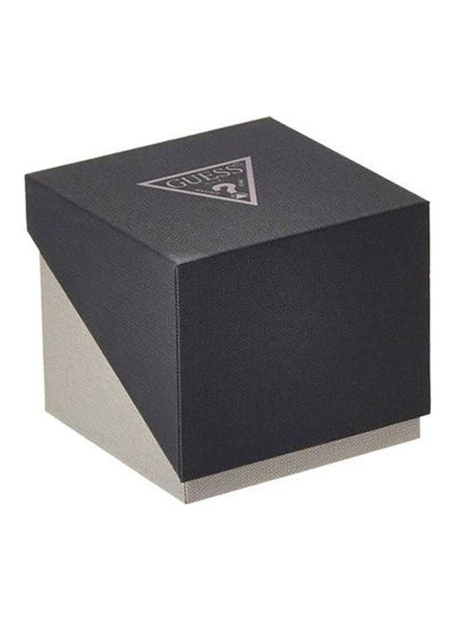 GUESS Women's Silicone Chronograph Watch W1160L1 With Leather Analog Wrist Watch 1791728 Set - Image 3