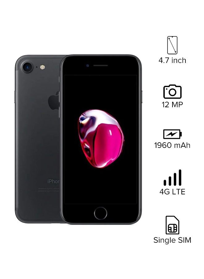 Apple - iPhone 7 With FaceTime Black 128GB 4G LT - Image 1