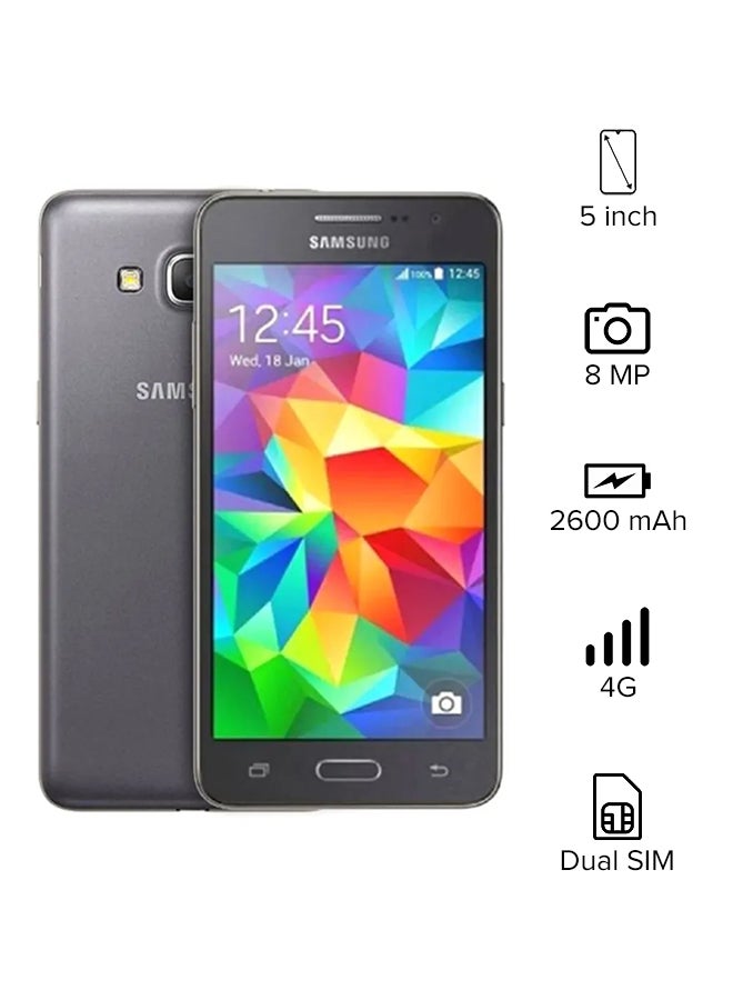 Samsung - Galaxy Grand Prime Dual SIM Black 8GB 1.5GB RAM 4G LTE - Image 1