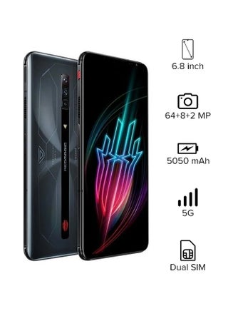 Nubia Red Magic 6s Pro Dual Sim Cyborg Black 12GB RAM 128GB 5G - International Version - v1637425597/N51009271A_1