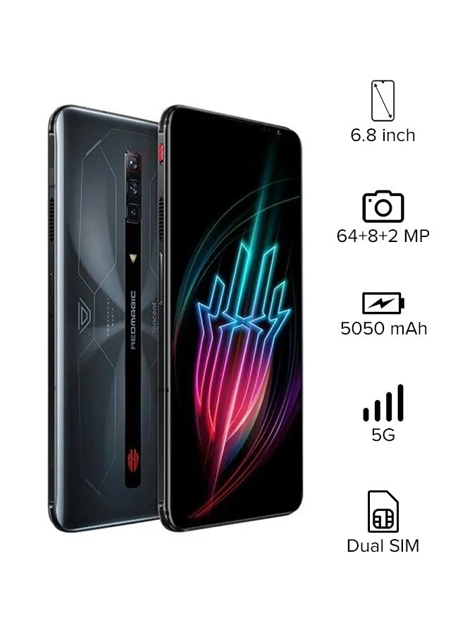 Nubia Red Magic 6s Pro Dual Sim Cyborg Black 12GB RAM 128GB 5G - International Version