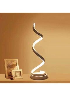 Spiral LED Table Lamp Warm White 47cm