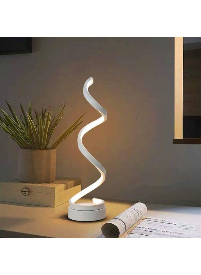 Generic - Spiral LED Table Lamp Warm White 47cm - Image 1