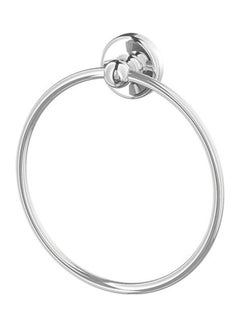 VOXNAN Towel Hanger Chrome Effect Silver 11X6X6cm 