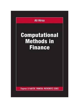 Computational Methods in Finance Paperback English by Hirsa - 2012 - v1637433415/N51934231A_1