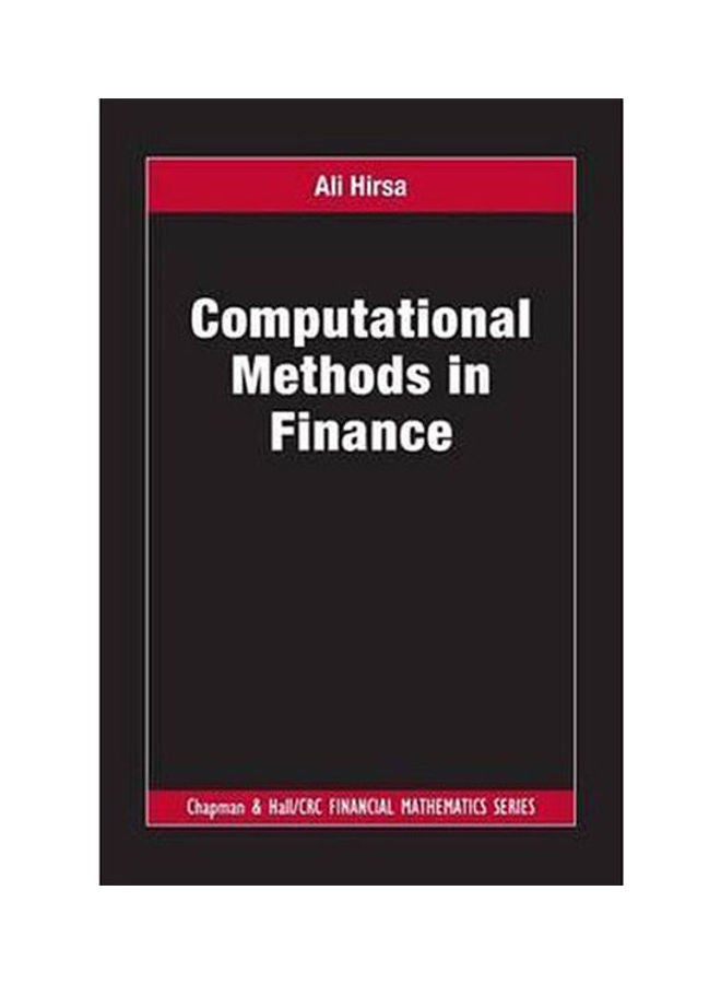Computational Methods in Finance Paperback English by Hirsa - 2012