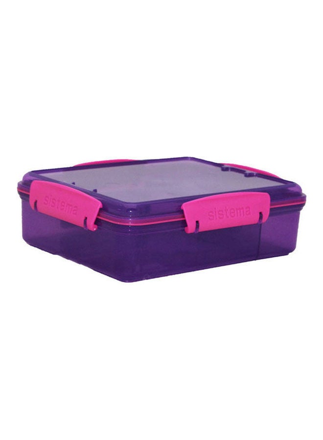 sistema Food Container Snack Attack Mauve 975ml - Image 2
