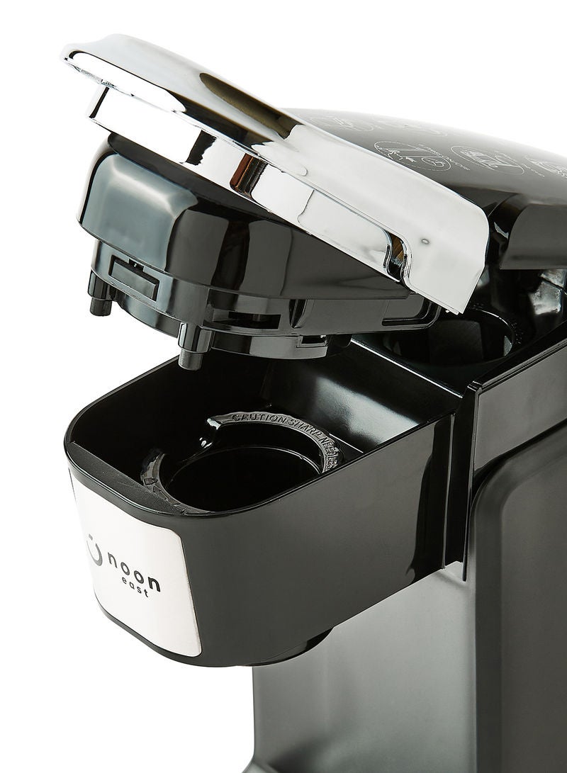 Noon East K Cup Coffee Machine - 3 bar with 0.3 Liter water tank, 800 W With High Pressure - Black 0.3 L 800 W AC-507KB Black - Image 2