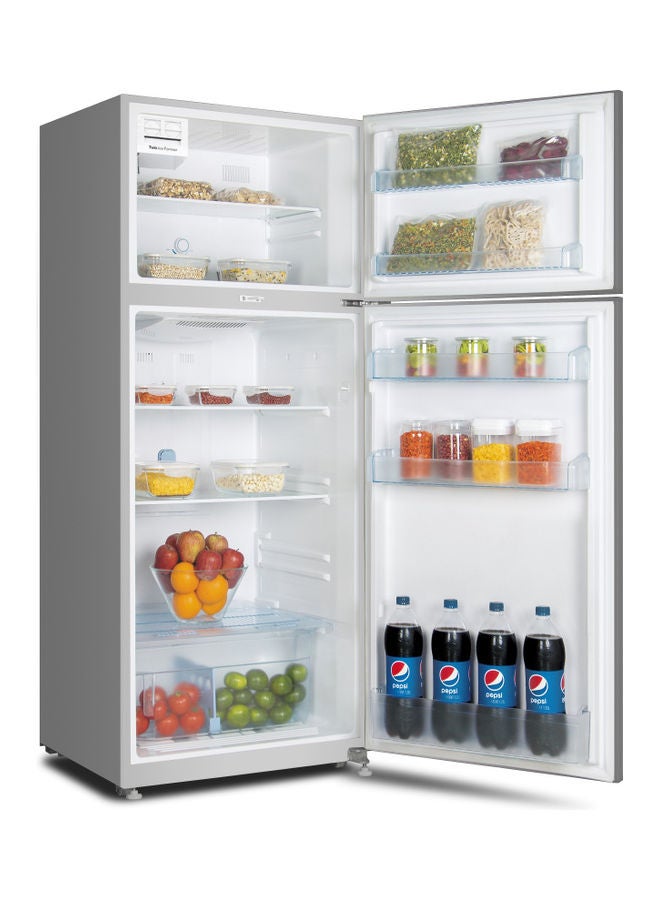 Top Mount Refrigerator With Inverter Compressor HRF-430SS Gray