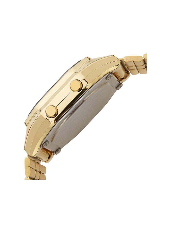 CASIO Women's Stainless Steel Digital Wrist Watch LA680WGA-1BDF - 29 mm - Gold - Image 4