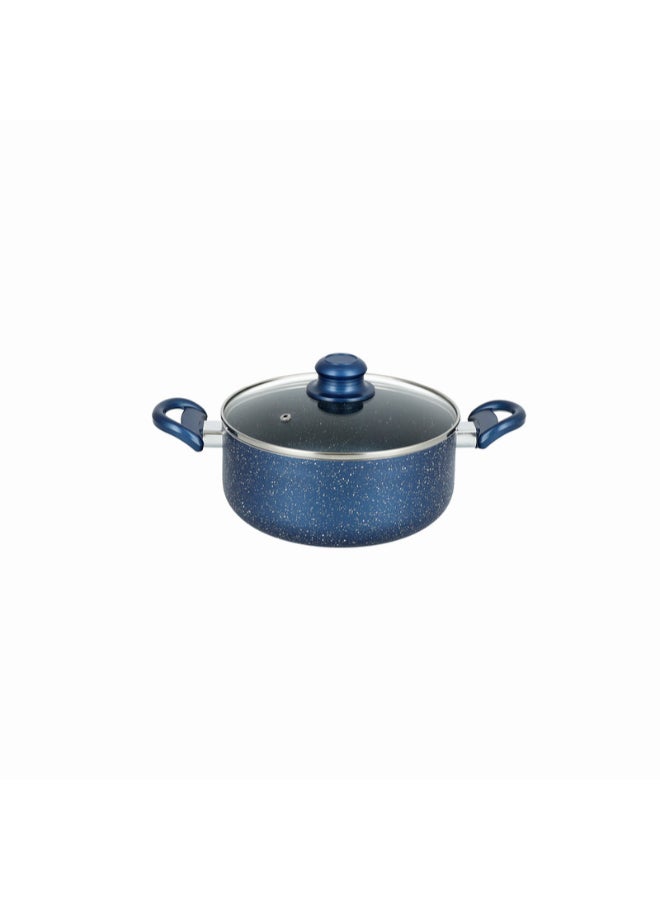 بينتولا طقم قدور جرانيت مكوّن من 9 قطع أزرق 26x13سم - Image 4