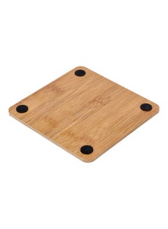 Royalford Antibacterial Non-Slip Bamboo Square Heat Pad Multicolour 14.5x14.5cm  - Image 3