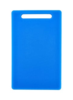 Royalford Classic Cutting Board, Polyethylene, Rf10283 - Chopping Board - Non-Absorbent, Odorless & Non-Toxic - Crack/Chip Resistant - Easy Grip Handle Blue 40x25x2cm  - Image 2