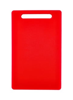 Royalford Classic Cutting Board, Polyethylene, Rf10282 - Chopping Board - Non-Absorbent, Odorless & Non-Toxic - Crack/Chip Resistant - Easy Grip Handle Red 40x25x2cm  - Image 2