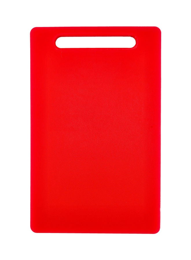 Royalford Classic Cutting Board, Polyethylene, Rf10282 - Chopping Board - Non-Absorbent, Odorless & Non-Toxic - Crack/Chip Resistant - Easy Grip Handle Red 40x25x2cm - Image 2
