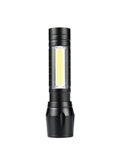 Voberry Flashlight Lamp Hand Torch USB Charge Outdoor Tactical Black/Yellow  - Image 2