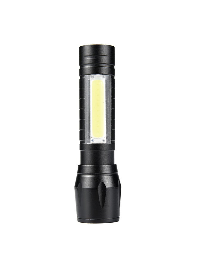 Voberry Flashlight Lamp Hand Torch USB Charge Outdoor Tactical Black/Yellow  - Image 2